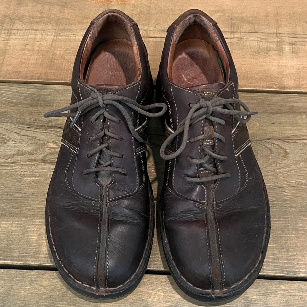 Clark’s Men's Lace-up Leather Shoes 12